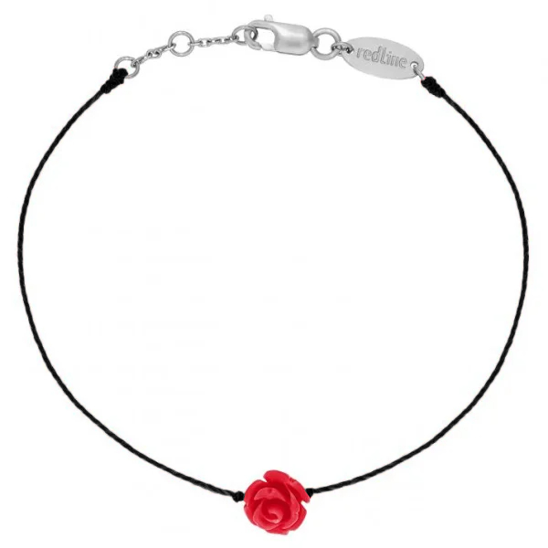 Bracelet Redline Mayssa fil noir or blanc