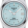 Montre Tissot PRX 35mm Cadran Turquoise Bracelet Acier