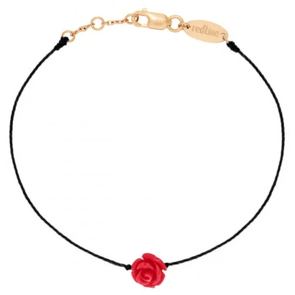 Bracelet Redline Mayssa fil noir or rose