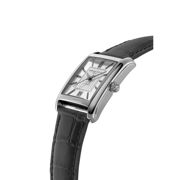 Montre Frederique Constant Classics carrée automatic Bracelet Cuir