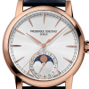 copy of Montre Frederique Constant Classic Tourbillon Manufacture automatique cadran argenté bracelet cuir 39 mm