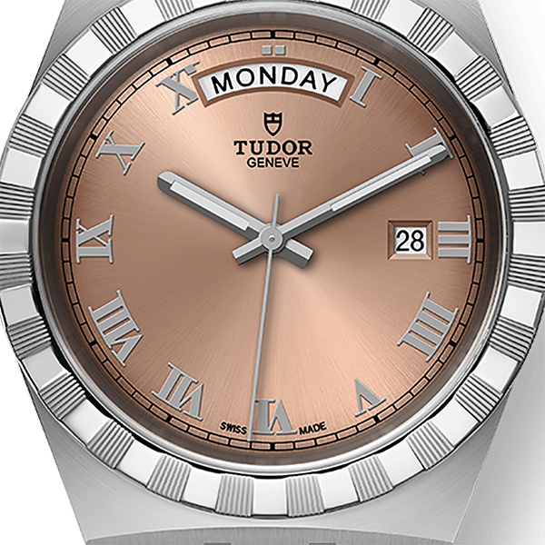 Montre Tudor Royal 41mm Cadran Saumon Bracelet Acier