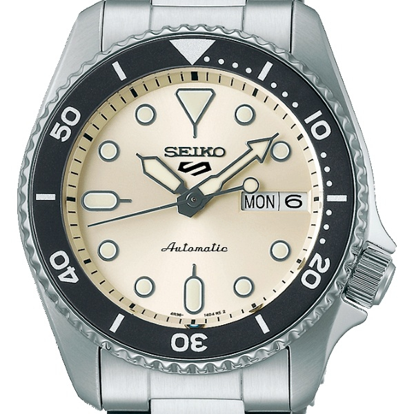 Montre Seiko 5 SRPK31K1 Cadran Beige Edition Anniversaire