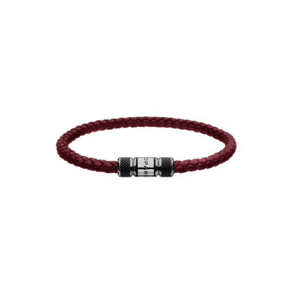 Bracelet Chopard Classic Racing Bordeaux Métal Argenté