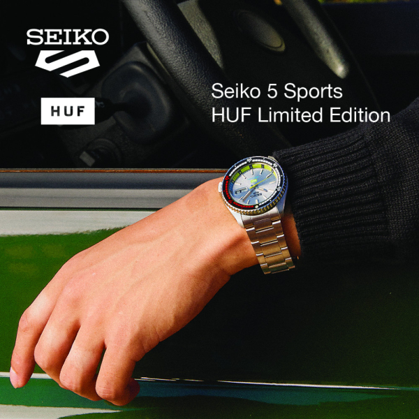 Montre Seiko 5 SRPL33K1 SKX Series HUF Edition limitée