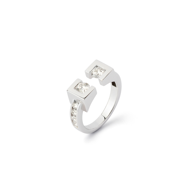 Bague Tom G Or Blanc Diamants 0.75ct