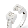 Bague Tom G Or Blanc Diamants 0.75ct