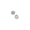 Boucles d'Oreilles Occasion Dinh Van Cube Or gris & diamants