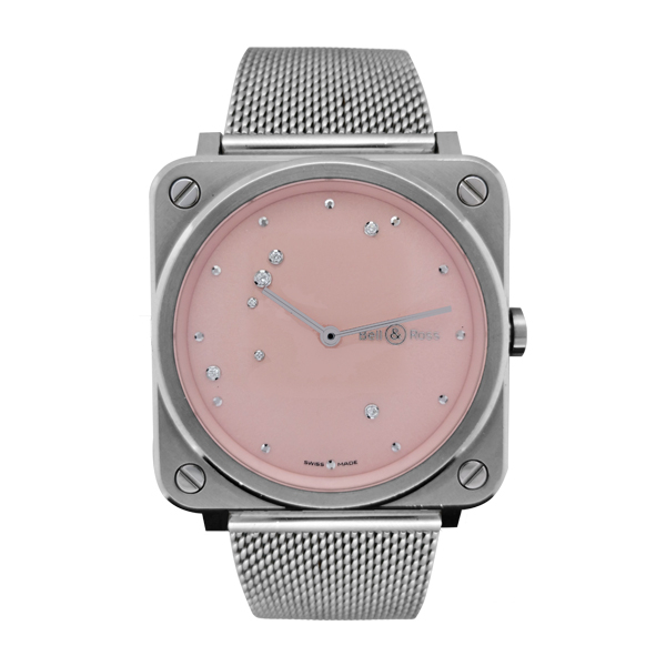 Montre Occasion BELL & ROSS BR S PINK DIAMOND EAGLE 39 mm