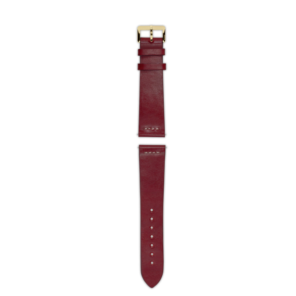 Bracelet Rado en cuir rouge