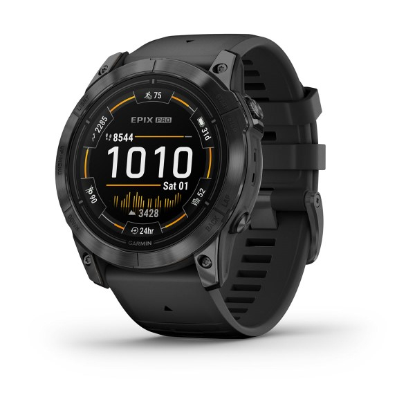 Montre Garmin Epix (Gen 2 Pro) 51mm Standart Edition Gray Bracelet Noir