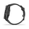 Montre Garmin Epix (Gen 2 Pro) 42mm Sapphire Carbon Gray DLC Titane Bracelet Noir