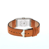 Montre Lip Churchill T24 Acier Bracelet Cuir Marron