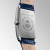 Montre Longines DolceVita Cadran Argenté Flinqué Bracelet Cuir Bleu