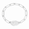 Bracelet Menottes dinh van R15 Platine - 20,5 cm