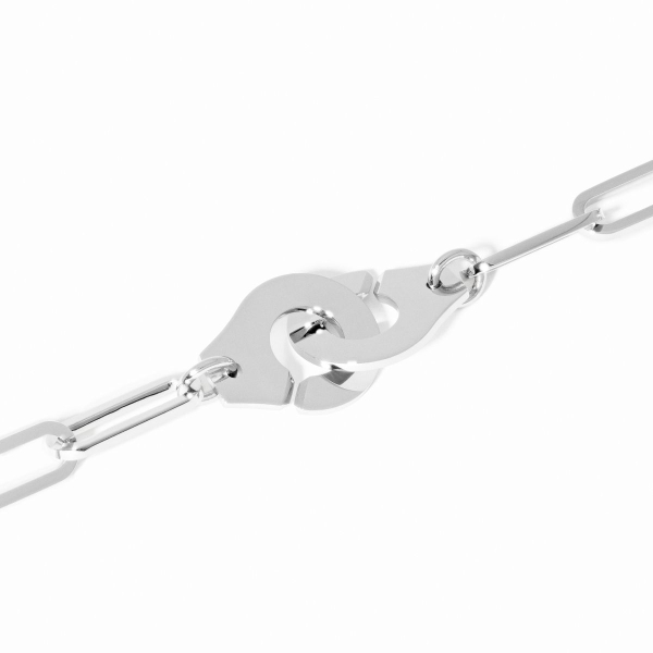 Bracelet Menottes dinh van R15 Platine - 20,5 cm