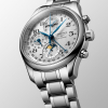 Montre Longines Master Collection Auto Chrono Bracelet Acier Cadran Argenté