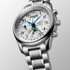 Montre Longines Master Collection Auto Chrono Bracelet Acier Cadran Argent