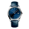 Montre Longines Master Collection Auto Bracelet Cuir Cadran Bleu