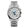 Montre Longines Master Collection Auto Chrono Bracelet Acier Cadran Argent