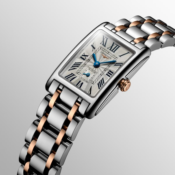 Montre Longines Mini DolceVita Sertie Diamants Bracelet Acier