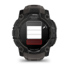 Montre Garmin Instinct 3 AMOLED Noir Bracelet Silicone Gris Charbon