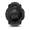 Montre Garmin Instinct 3 AMOLED Noir Bracelet Silicone Gris Charbon