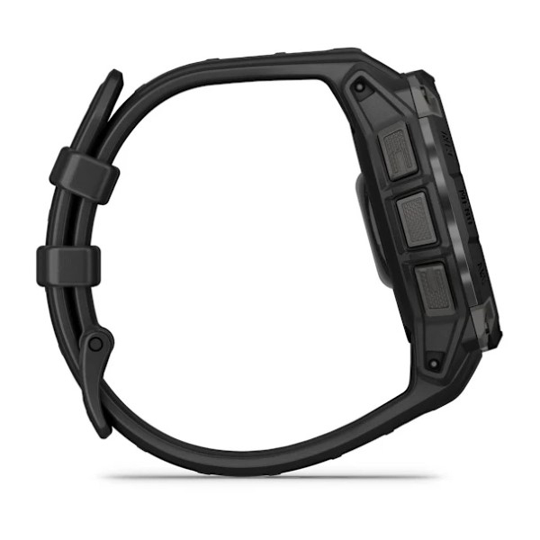 Montre Garmin Instinct 3 - 45mm AMOLED Black Bracelet Silicone Noir