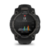 Montre Garmin Instinct 3 - 45mm AMOLED Black Bracelet Silicone Noir