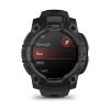 Montre Garmin Instinct 3 - 45mm AMOLED Black Bracelet Silicone Noir