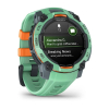 Montre Garmin Instinct 3 - 45mm AMOLED Vert d'Eau Bracelet Silicone