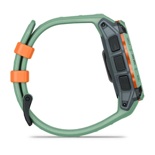 Montre Garmin Instinct 3 - 45mm AMOLED Vert d'Eau Bracelet Silicone