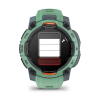 Montre Garmin Instinct 3 - 45mm AMOLED Vert d'Eau Bracelet Silicone