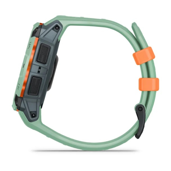 Montre Garmin Instinct 3 - 45mm AMOLED Vert d'Eau Bracelet Silicone