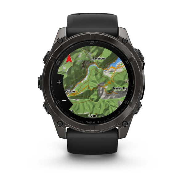 copy of Montre Garmin Fenix 7 Pro Sapphire Solar Edition Carbone Gris DLC Titane Bracelet Noir