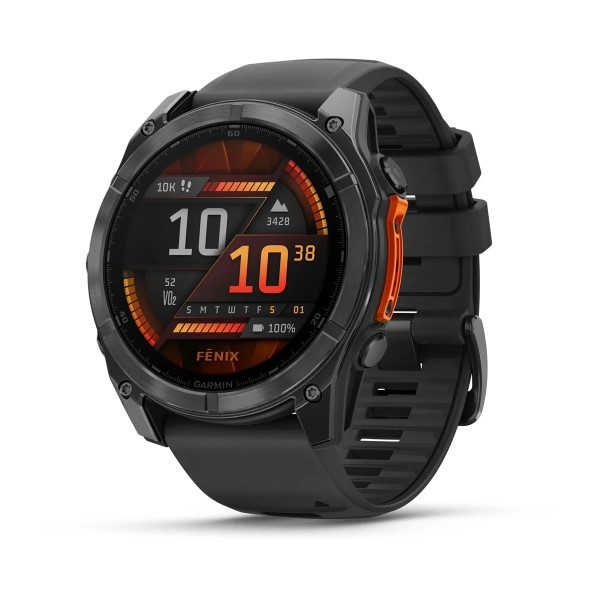 copy of Montre Garmin Fenix 7 Pro Sapphire Solar Edition Carbone Gris DLC Titane Bracelet Noir