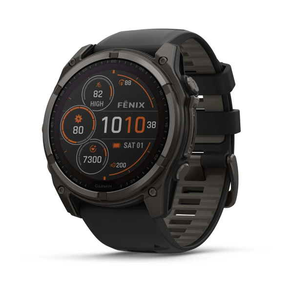 copy of Montre Garmin Fenix 7 Pro Sapphire Solar Edition Carbone Gris DLC Titane Bracelet Noir