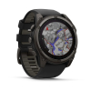 copy of Montre Garmin Fenix 7 Pro Sapphire Solar Edition Carbone Gris DLC Titane Bracelet Noir