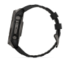 Montre Garmin Fenix 8 Solar Sapphire Titane Bracelet Noir 51mm 