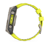 Montre Garmin Fenix 8 Solar Sapphire Titane Bracelet Jaune 51mm 