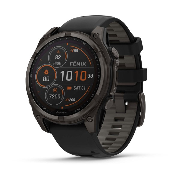 copy of Montre Garmin Fenix 7 Pro Sapphire Solar Edition Carbone Gris DLC Titane Bracelet Noir