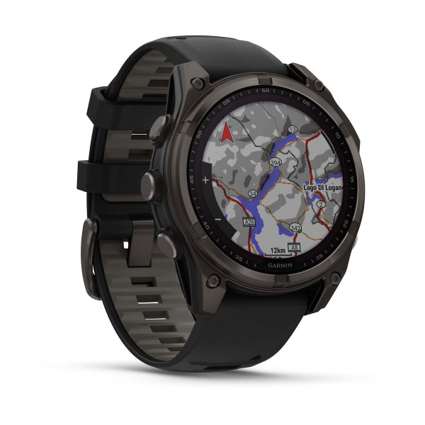 copy of Montre Garmin Fenix 7 Pro Sapphire Solar Edition Carbone Gris DLC Titane Bracelet Noir