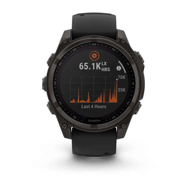 copy of Montre Garmin Fenix 7 Pro Sapphire Solar Edition Carbone Gris DLC Titane Bracelet Noir