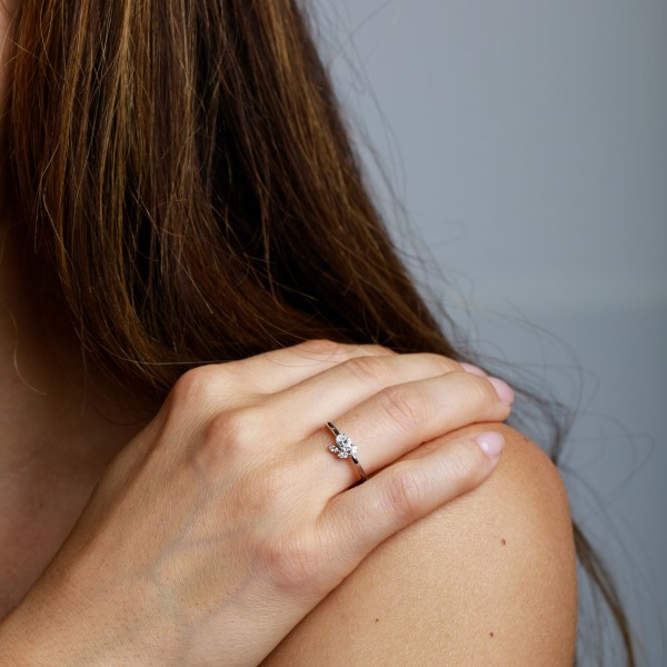 Bague La Marquisette Giulia Or Blanc Diamants