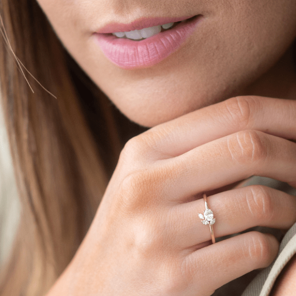 Bague La Marquisette Giulia Or Blanc Diamants