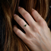 Bague La Marquisette Marina Tourmaline Verte En Or Rose 18 Carats