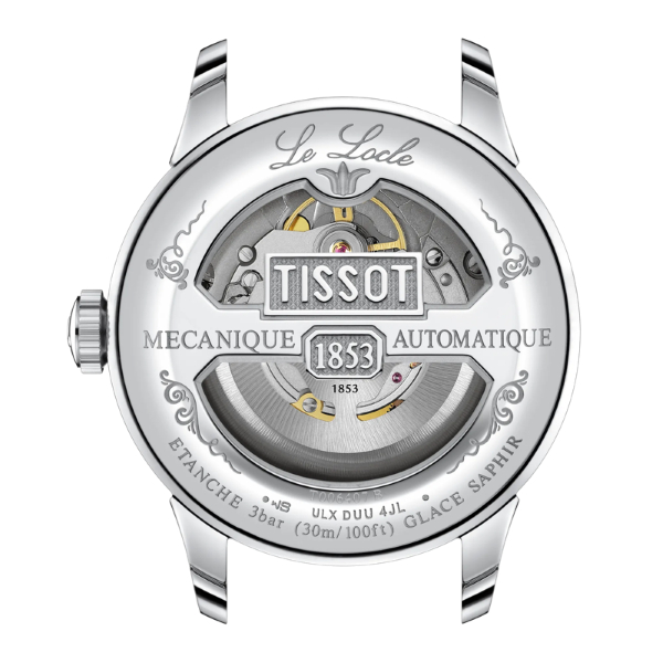 Montre Tissot Le Locle Powermatic 80 Cadran Vert Bracelet Acier