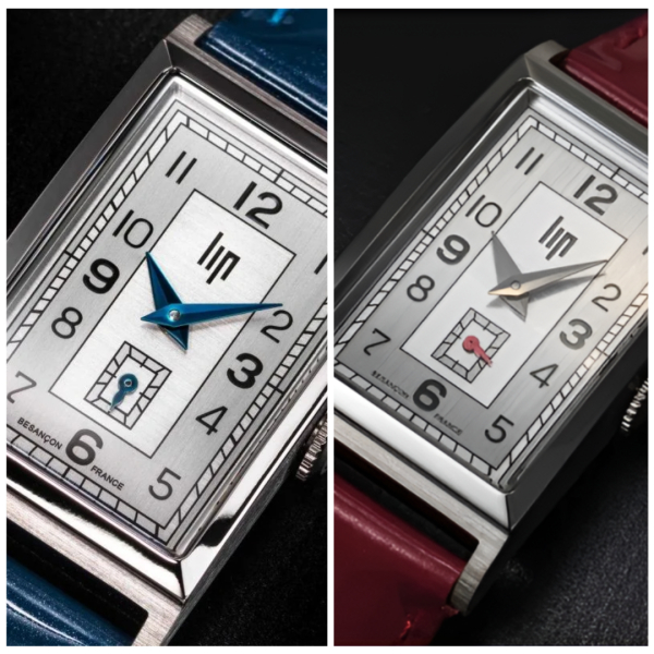 Duo de Montres LIP 18 Churchill Rouge & Bleu Quartz