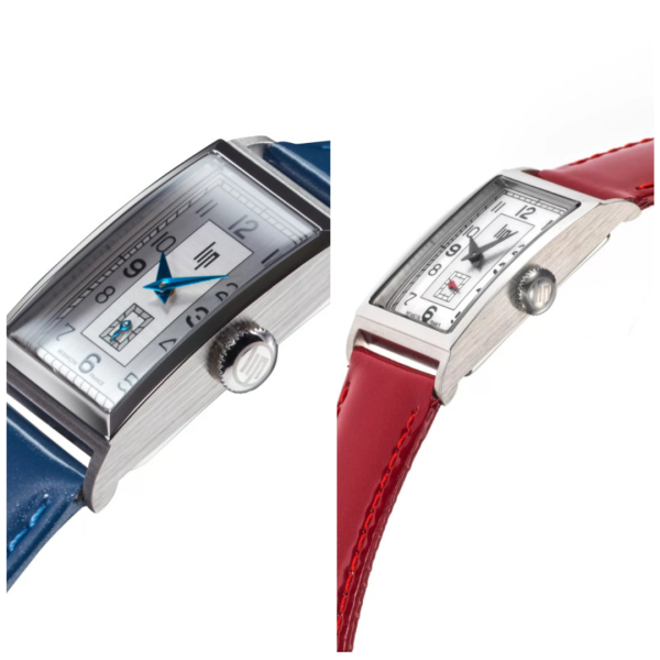 Duo de Montres LIP 18 Churchill Rouge & Bleu Quartz