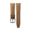 Bracelet Montre Longines Spirit 22mm Cuir Beige Mat